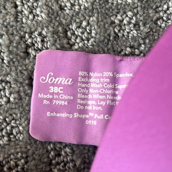 Soma Enhancing Full Coverage Bra - Picture 2 of 2